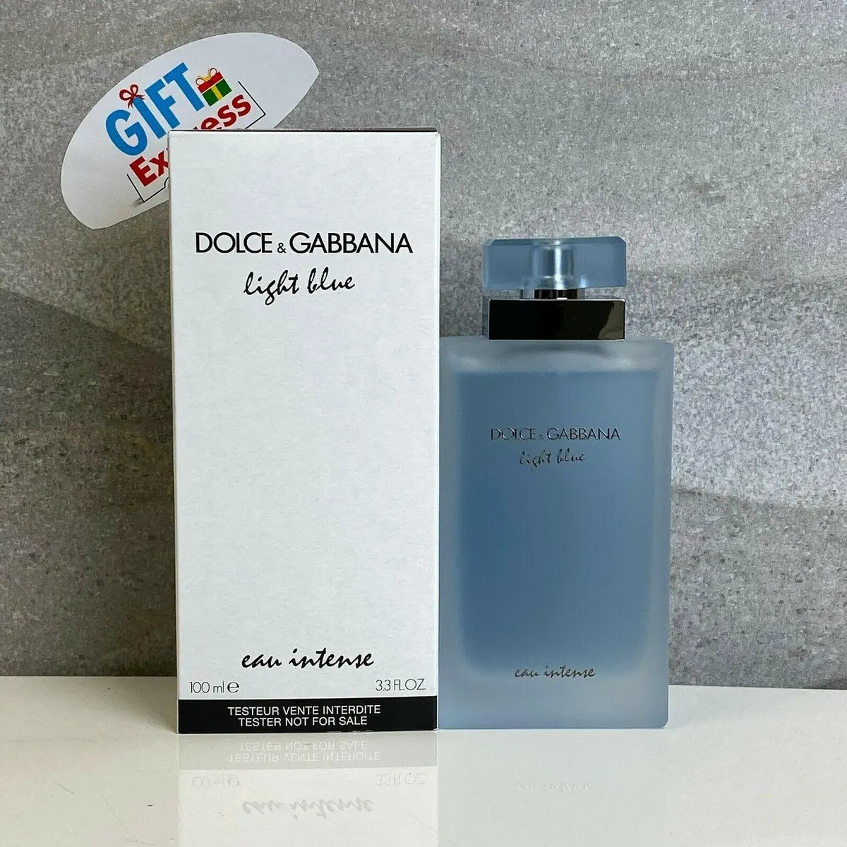 DOLCE & GABBANA BY LIGHT BLUE EAU INTENSE 3.3 OZ TESTER WOMEN