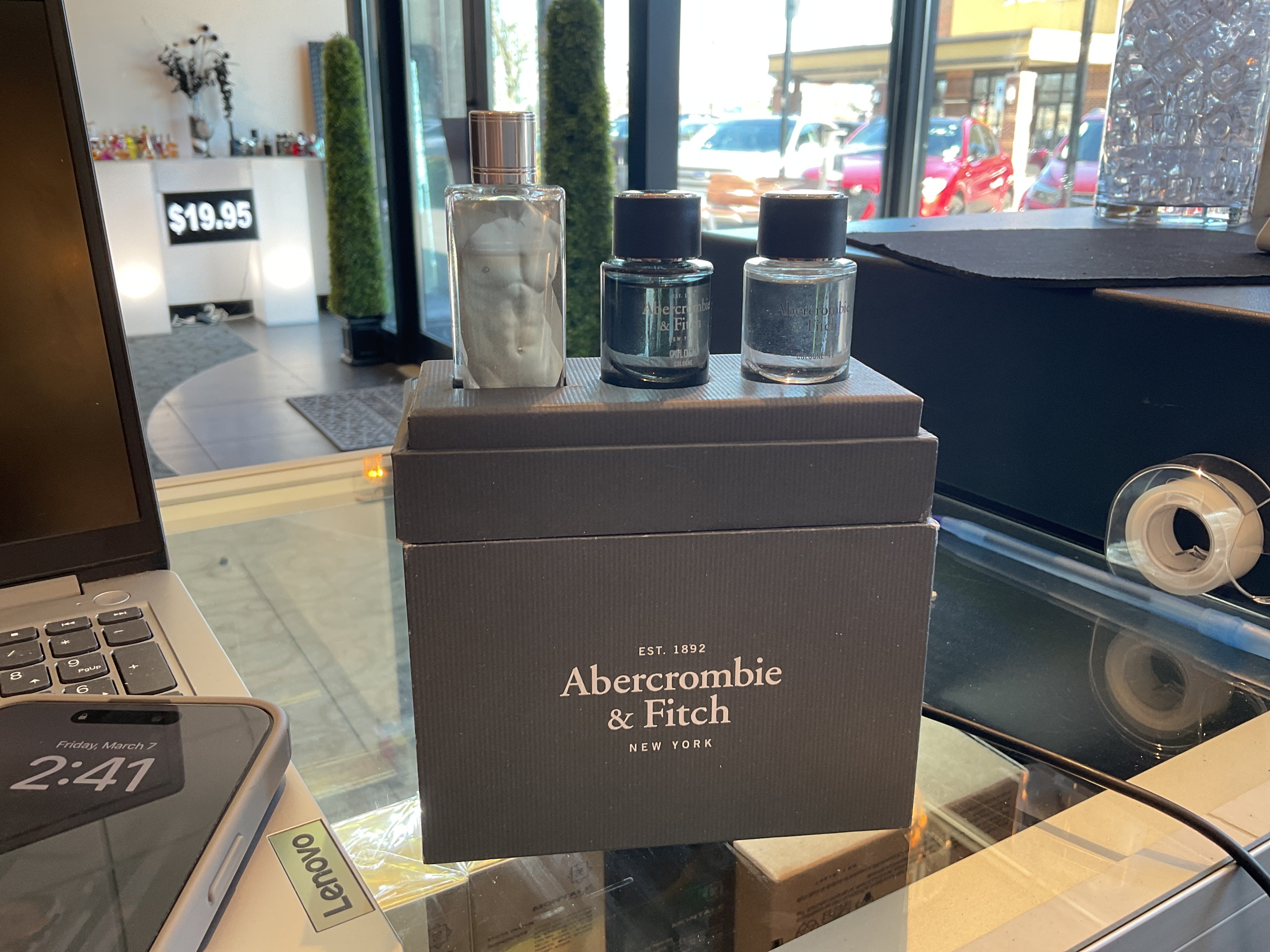 ABERCROMBIE & FITCH NEW YOUR SET OF 3 MINI SET