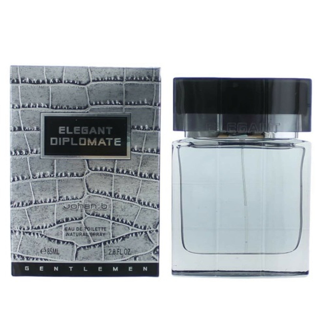 ELEGANT DIPLOMATE BY JOHAN. B EAU DE TOILETTE 2.8 OZ/ 85 ML