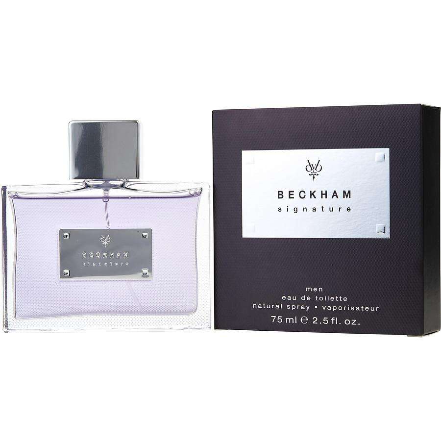 BECKHAM SIGNATURE MEN EAU DE TOILETTE BY: DAVID BECKHAM 2.5 OZ/ 75 ML