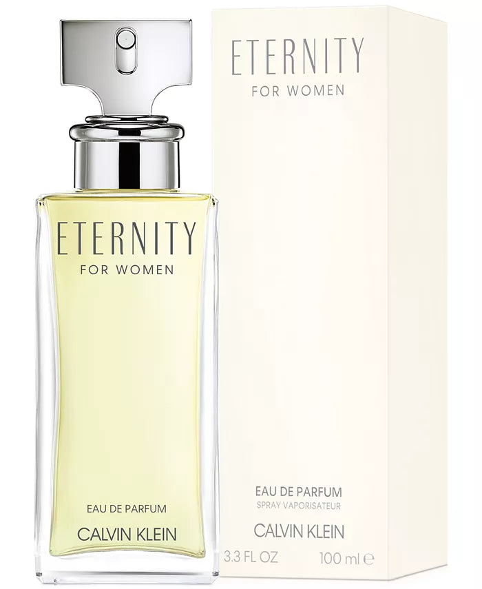 ETERNITY FOR WOMAN EDP By CALVIN KLEIN 3.3 Oz