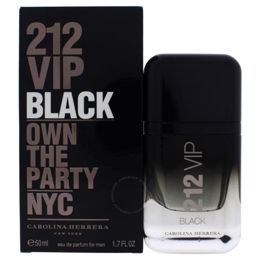 212 VIP BLACK OWN THE PARTY NYC BY CAROLINA HERRERA EDP FOR MEN 1.7 FL OZ