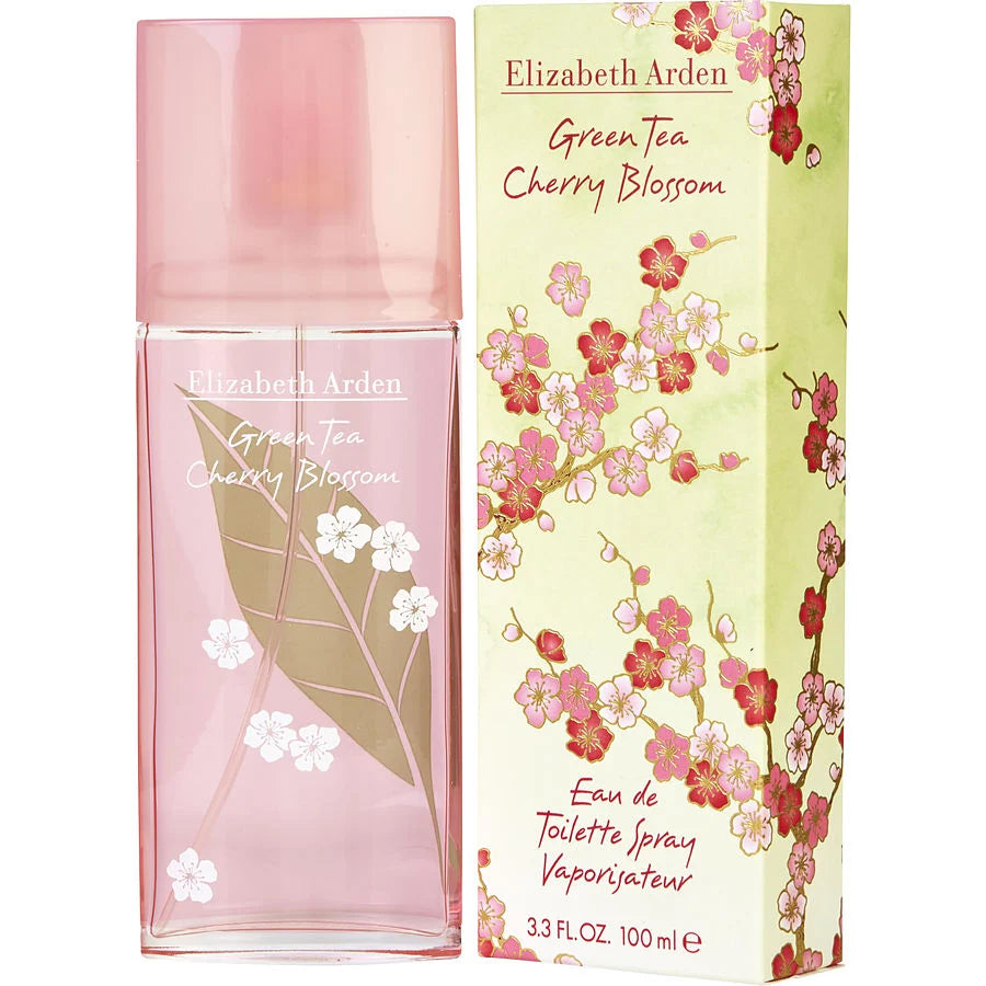 GREEN TEA CHERRY BLOSSOM BY ELIZADETH ARDEN 3.3OZ