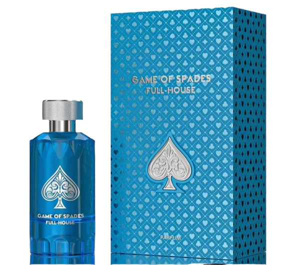 GAME OF SPADES FULL- HOUSE PARFUM BY: JO MILANO 3.4 OZ/ 100 ML