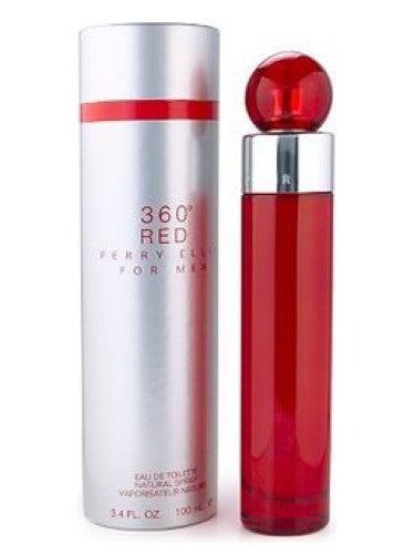 360 RED FOR MEN BY PERRY ELLIS 3.4OZ EDT