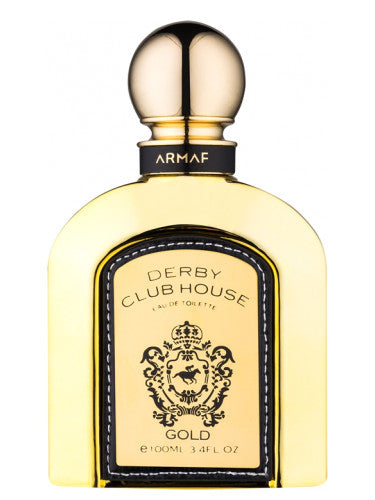 DERBY CLUD HOUSE GOLD BY:ARMAF  EAU DE TOILETTE 3.4 OZ / 100 ML