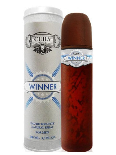 CUBA WINNER EDT FOR MEN 3.3OZ EDT SPRAY