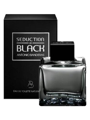 SEDUCTION IN BLACK FOR MEN ANTONIO BANDERAS 6.75 FL OZ 200 ML