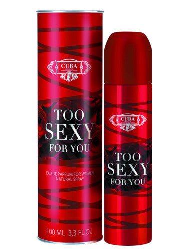 CUBA TOO SEXY FOR YOU FOR WOMEN  EDP 3.3OZ SPRAY