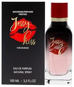 NEW BRAND PERFUMES PRESITGE JESSY KISS FOR WOMEN EAU DE PARFUM NATURAL SPRAY 3.3 OZ/ 100 ML
