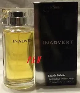 INADVERT MEN EAU DE TOILETTE YVES DE SISTELLE PARIS 3.3 OZ/ 100 ML