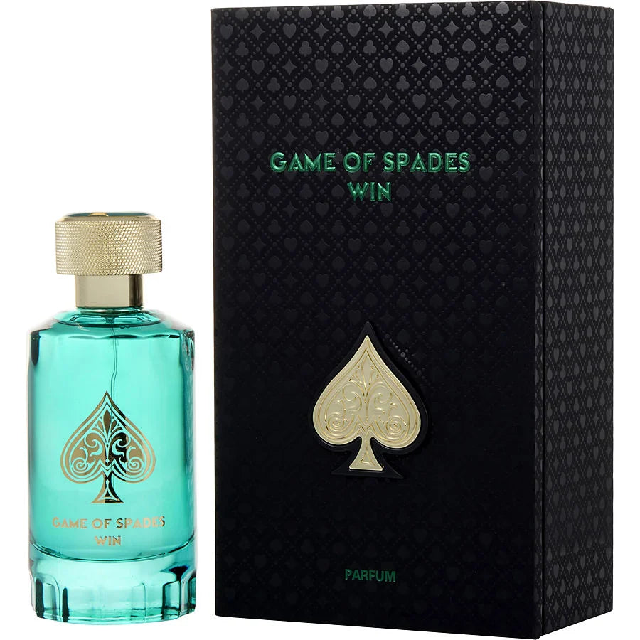 GAME OF SPADES WIN PARFUM BY: JO MILANO 3.4 OZ/ 100 ML