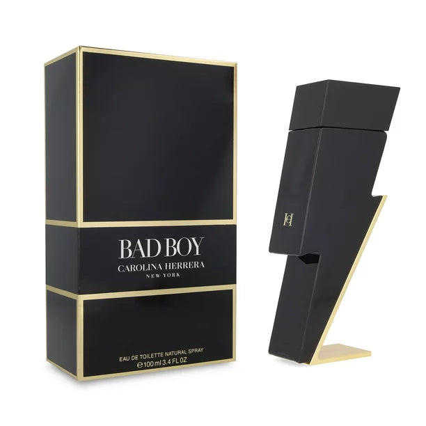 BAD BOY EDT SPRAY NATURAL DE CAROLINA HERRERA 3.4 FL OZ