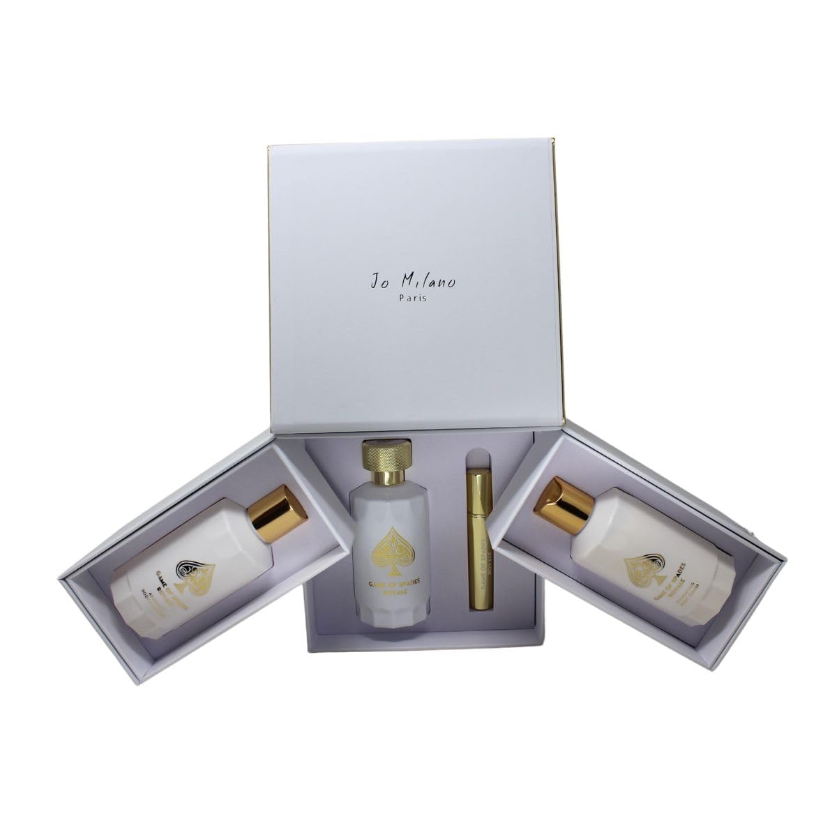 Jo Milano Game of Spades Royale 4-Piece Gift Set Unisex