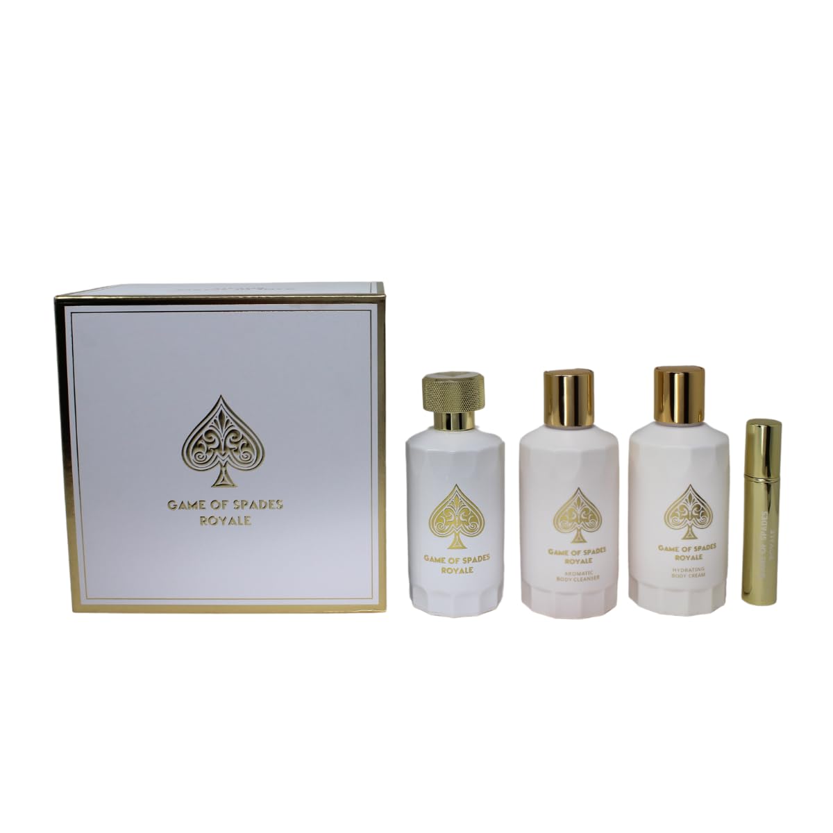 Jo Milano Game of Spades Royale 4-Piece Gift Set Unisex
