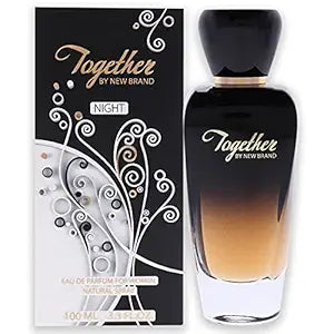 TOGETHER NIGHT EAU DE PARFUM FOR WOMEN BY: NEW BRAND 3.4 OZ/ 100 ML