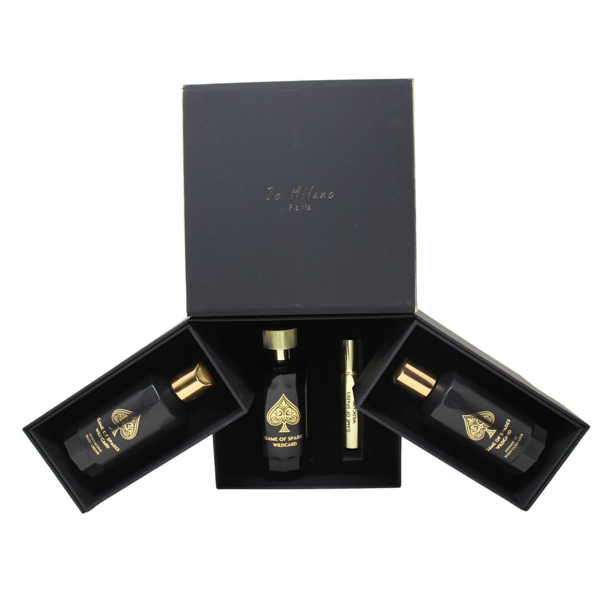 Jo Milano Game of Spades Wildcard 4-Piece Gift Set Unisex