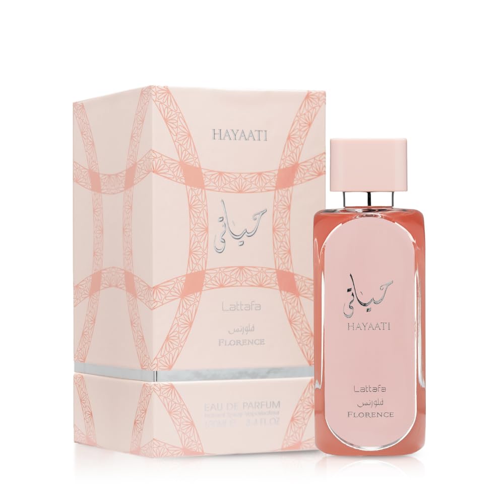 Hayaati Florence for Women Eau de Parfum Spray, 3.4 Ounce  BY Lattafa