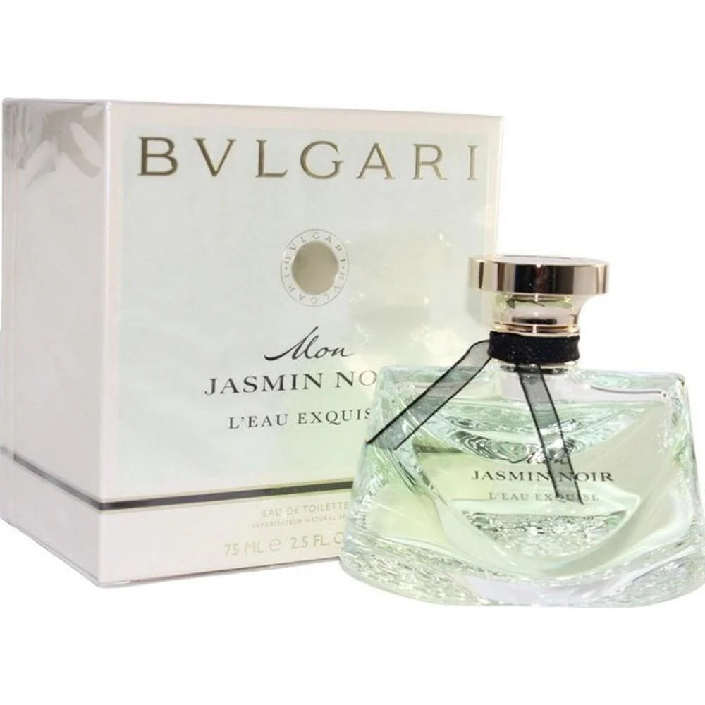 MON JASMIN NOIR L, EAU EXQUISE BY BVLGARI 2.5 OZ EAU DE TOILETTE SPRAY WOMEM
