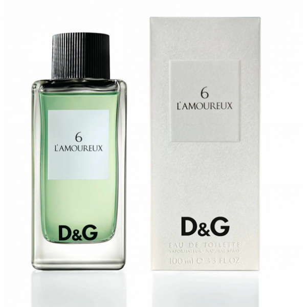 DOLCE & GABBANA BY 6 L AMOUREUX 3.3 OZ EDT SPRAY