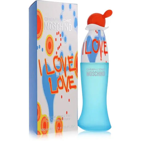 CHEAP AND CHIC MOSCHINO BY LOVE LOVE 3.4 OZ EDT SPRAY WOMEN