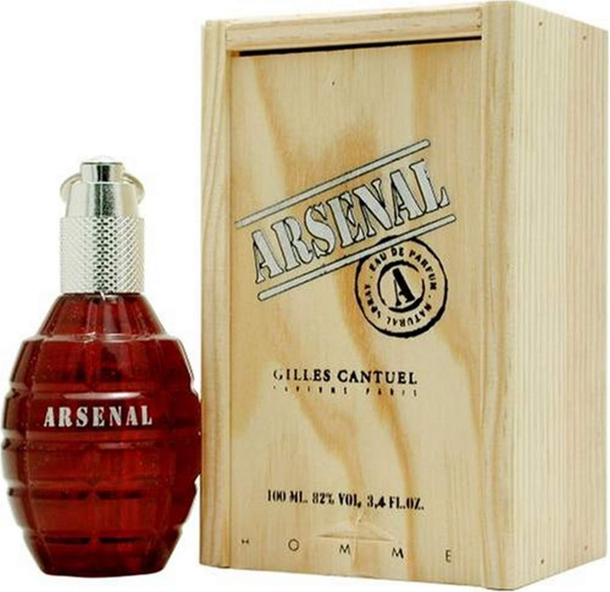 ARSENAL EAU DE PARFUM GILLES CANTUEL PARFUMS PARIS 3.4 OZ/ 100 ML
