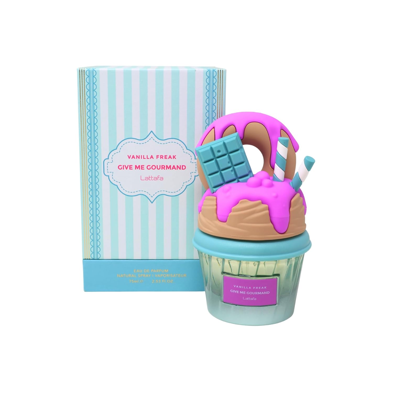 Vanilla Freak Eau de Parfum 75ML BY LATTAFA Give Me Gourmand Collection