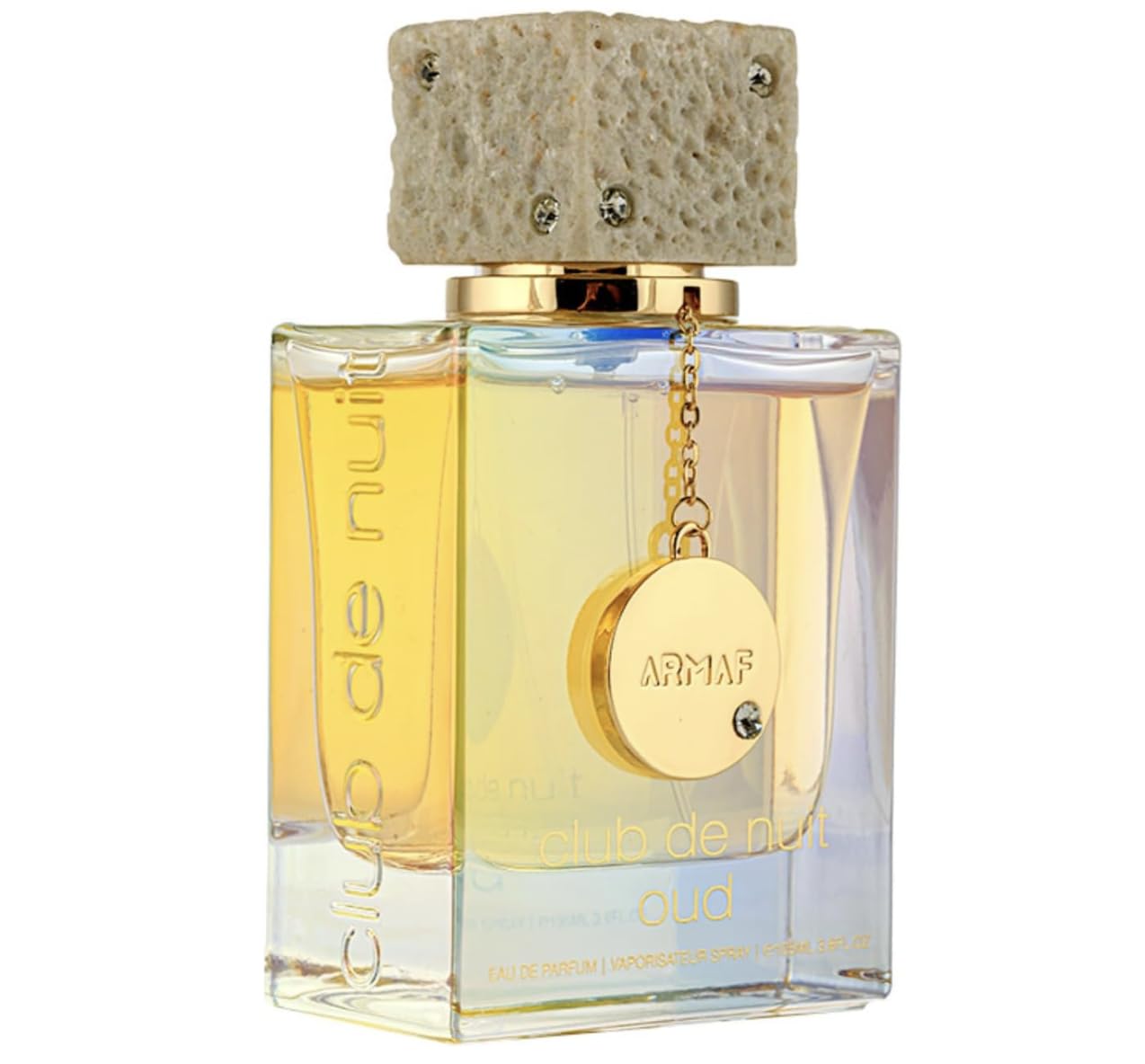 Armaf Club De Nuit Oud Eau de Parfum Spray for Unisex, 3.6 Ounce