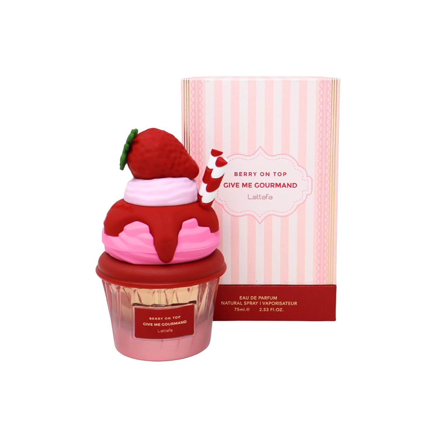 Berry On Top Eau de Parfum 75ML BY LATTAFA Give Me Gourmand Collection