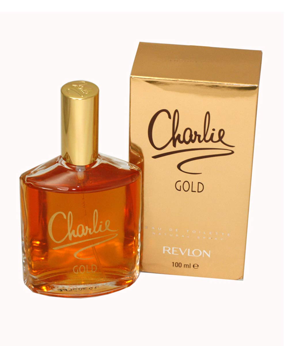 CHARLIE GOLD EAU DE TOILETT REVLON 3.3 OZ/ 100 ML