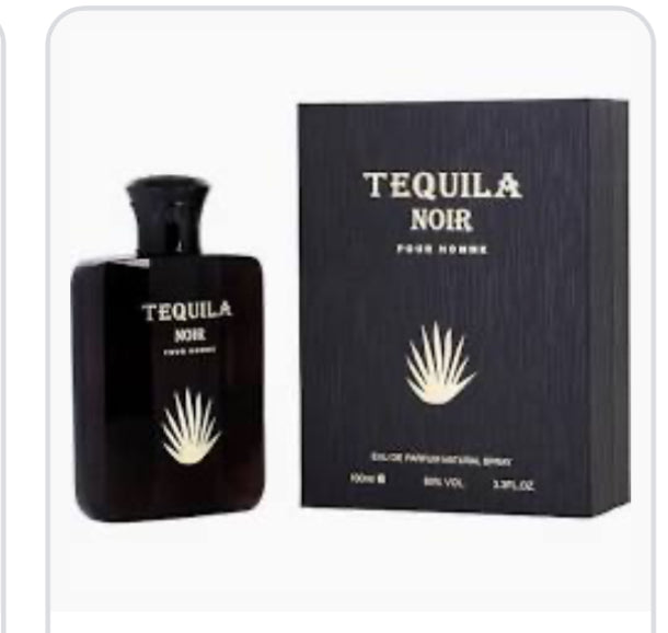 TEQUILA NOIR POUR HOMME 3.4 oz EDP DE BHARARA