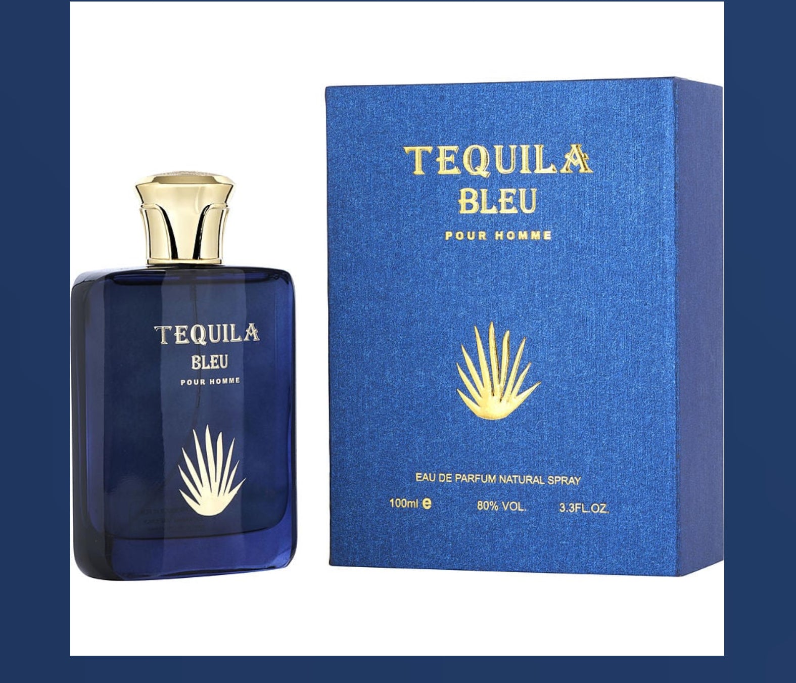 TEQUILA BLUE POUR HOMME 3.4OZ EDP BY BHARARA