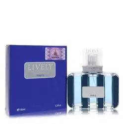 LIVELEY EAU DE TOILETTE FOR MEN NATURAL SPRAY PARIS 3.3 OZ/ 100 ML