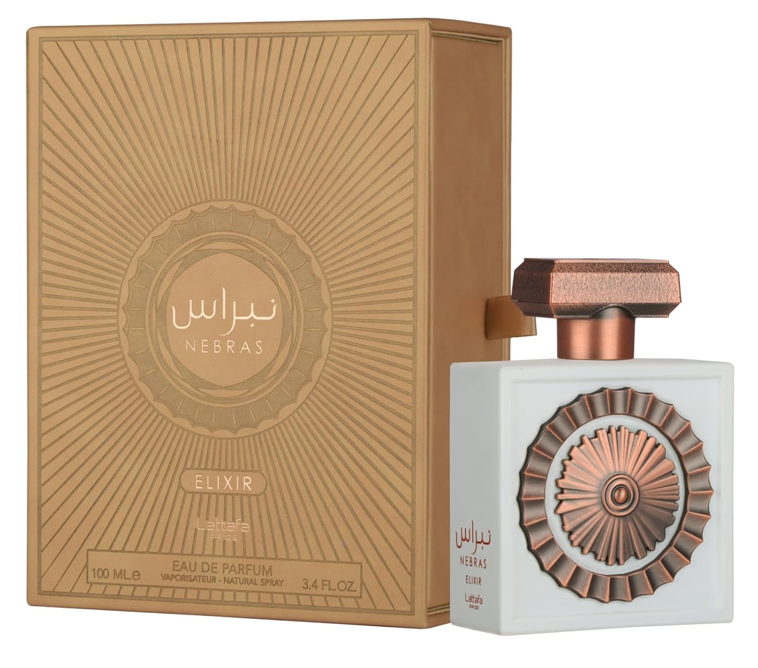 Pride Nebras Elixir EDP 100 ml/3.4Oz BY LATTAFA