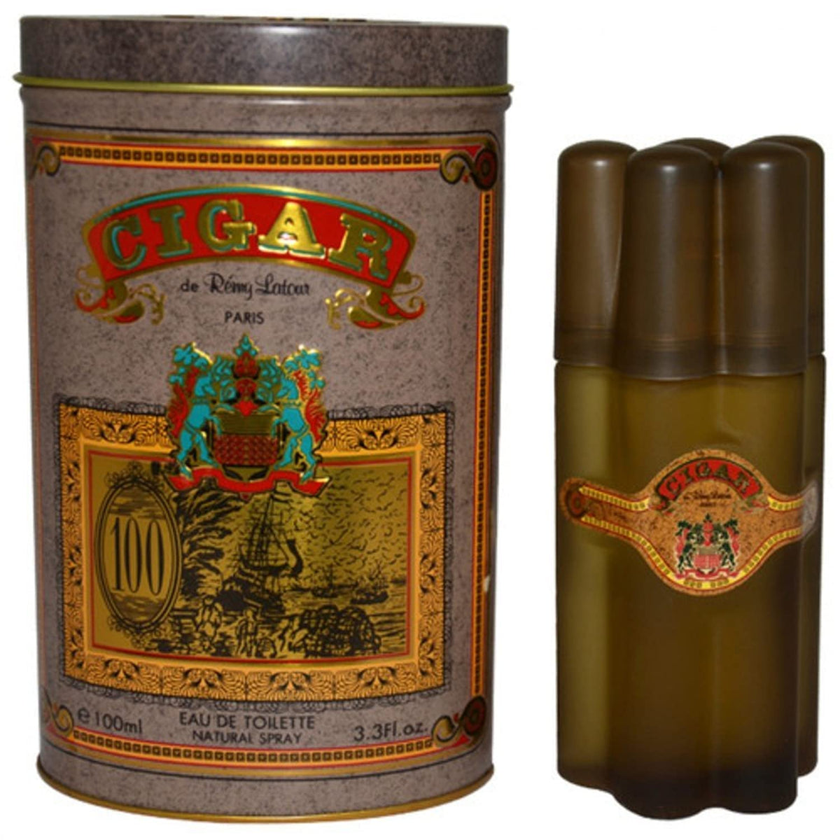 CIGAR  EAU DE TOILETTE NATURAL SPRAY BY: REMY LATOUR PARIS 3.3 OZ/ 100 ML