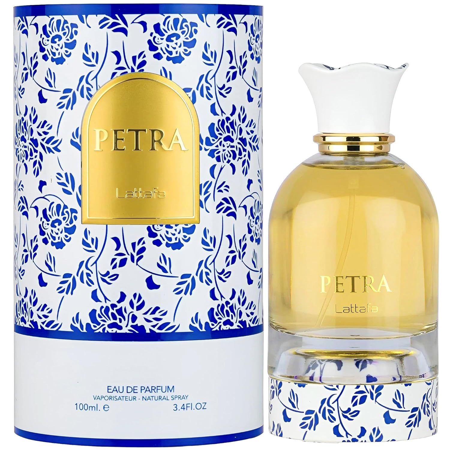 Petra Eau de Parfum Long, 3.4 Ounce / 100 ml BY Lattafa