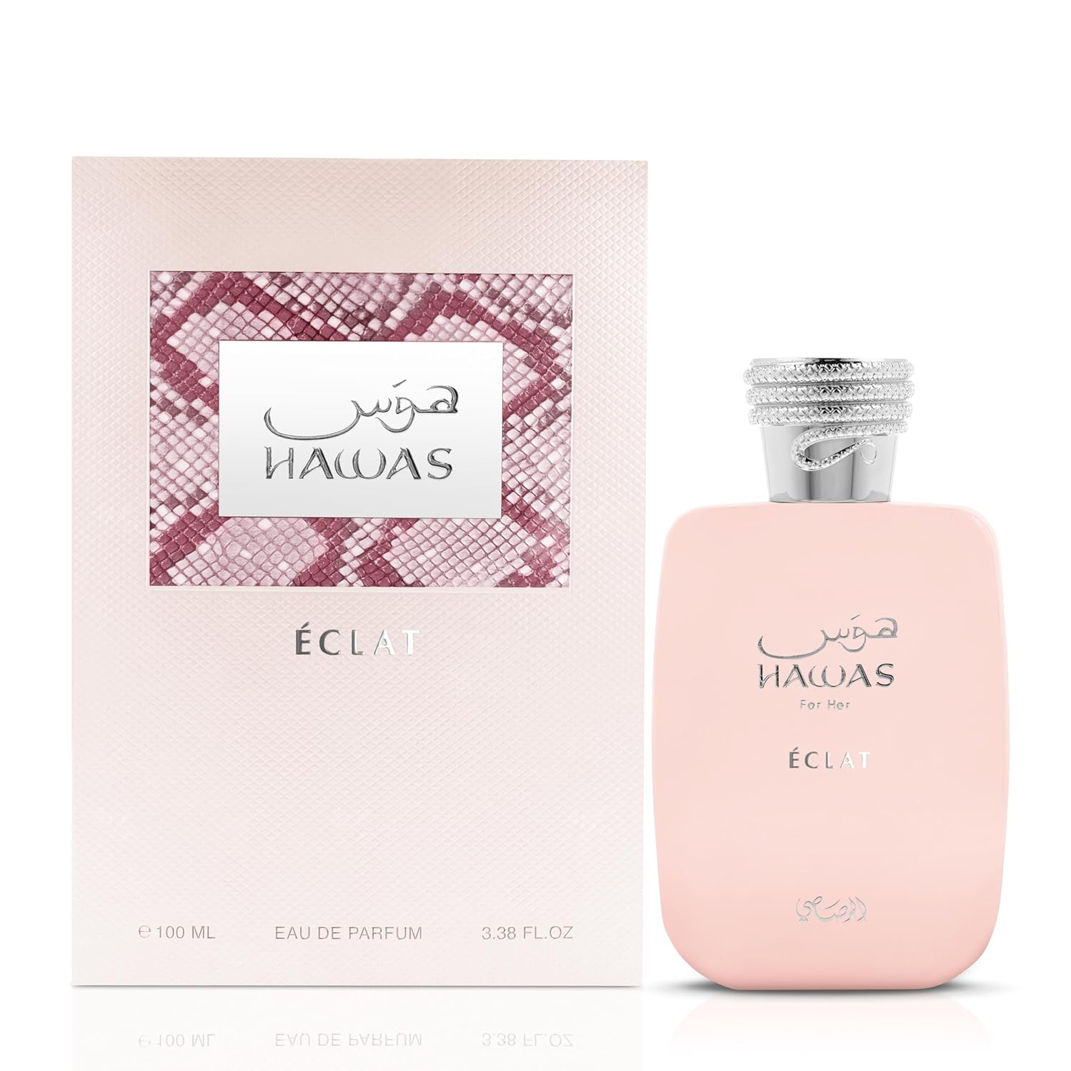 Rasasi Hawas Eclat for Women Eau de Parfum Spray, 3.4 Ounce