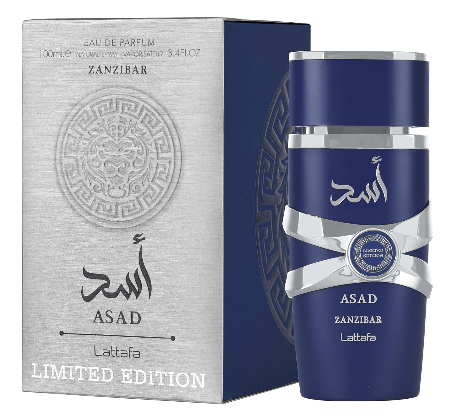 Lattafa Asad Zanzibar Limited Edition EDP For Men 3.4 Fl Oz
