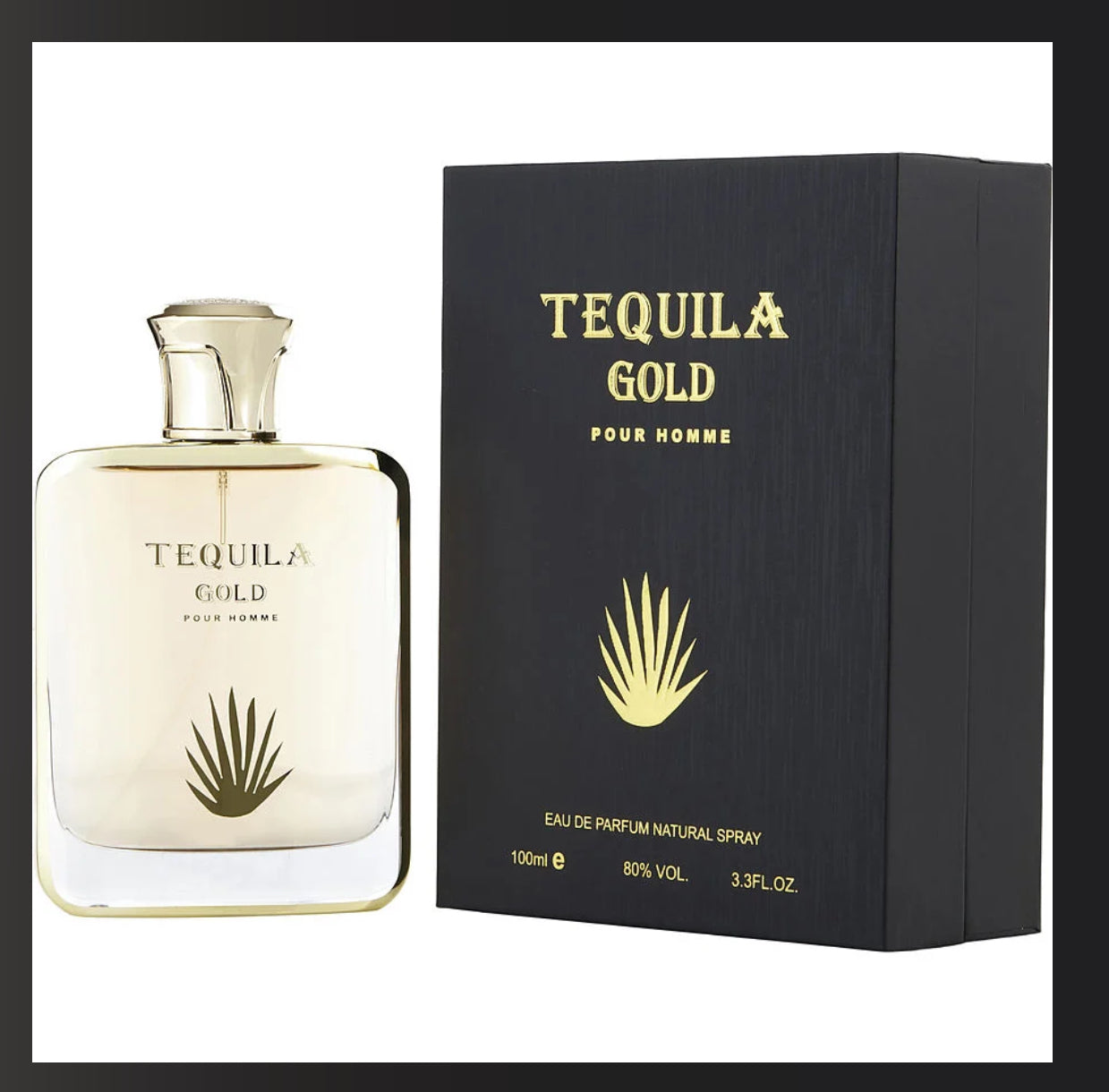 TEQUILA GOLD POUR HOMME 3.4oz 100ml EDP DE BHARARA