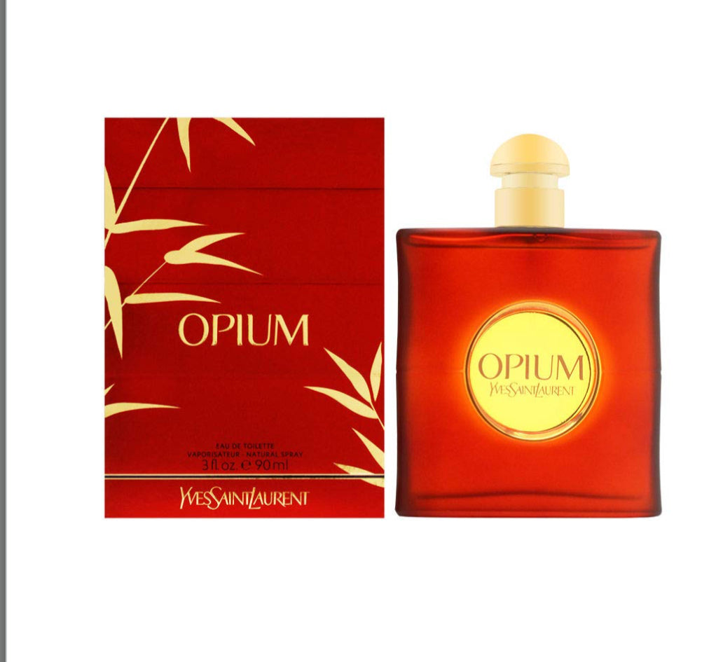 OPIUM BY YVES SAINT LAURENT EAU DE TOILETTE WOMEN 3 OZ
