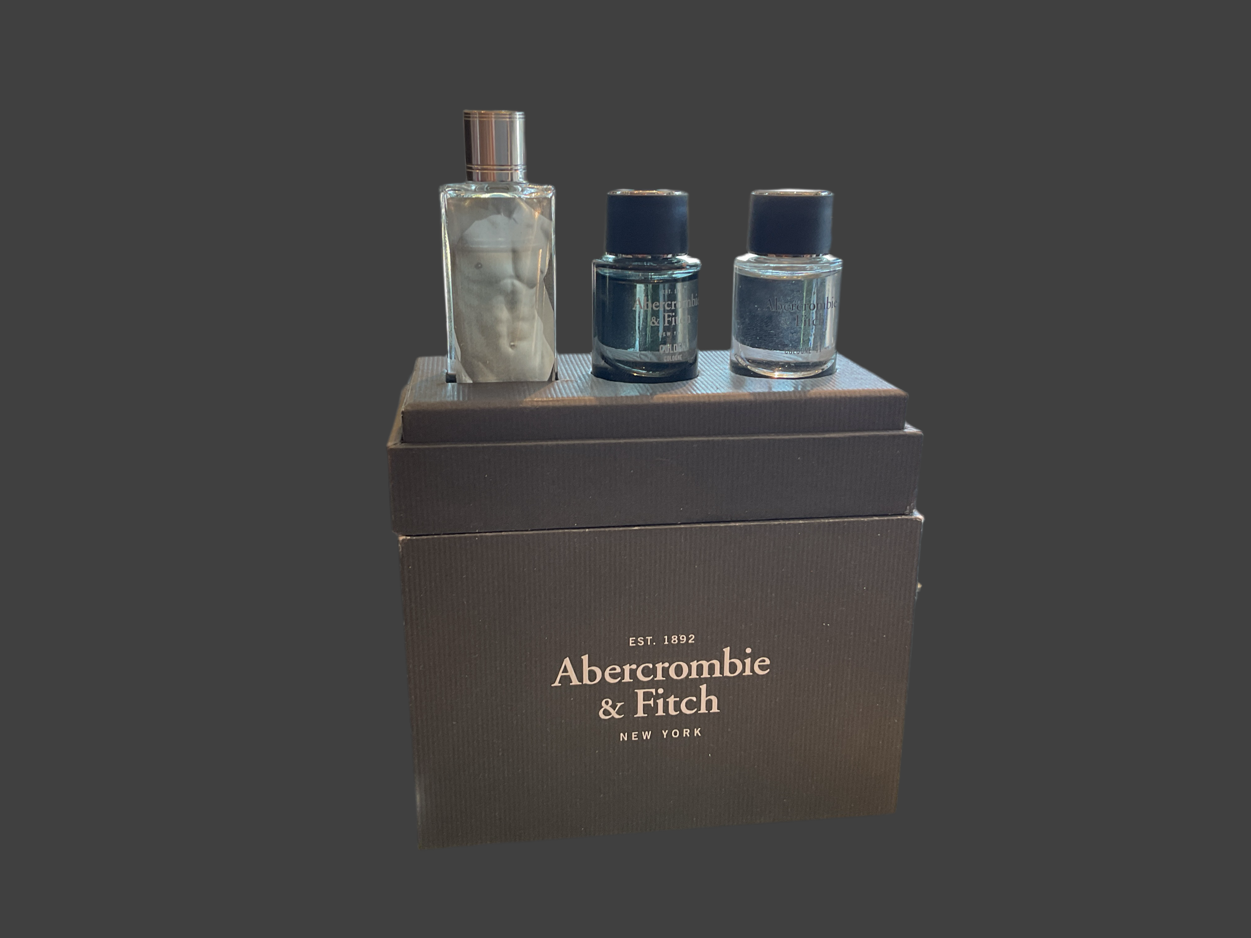 ABERCROMBIE & FITCH NEW YOUR SET OF 3 MINI SET