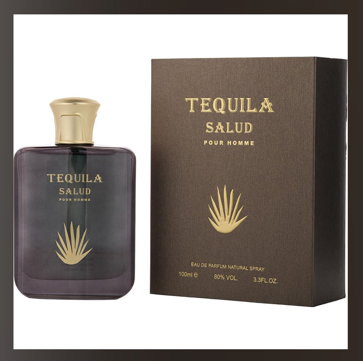 TEQUILA SALUD POUR HOMME 3.4 oz 100ml EDP