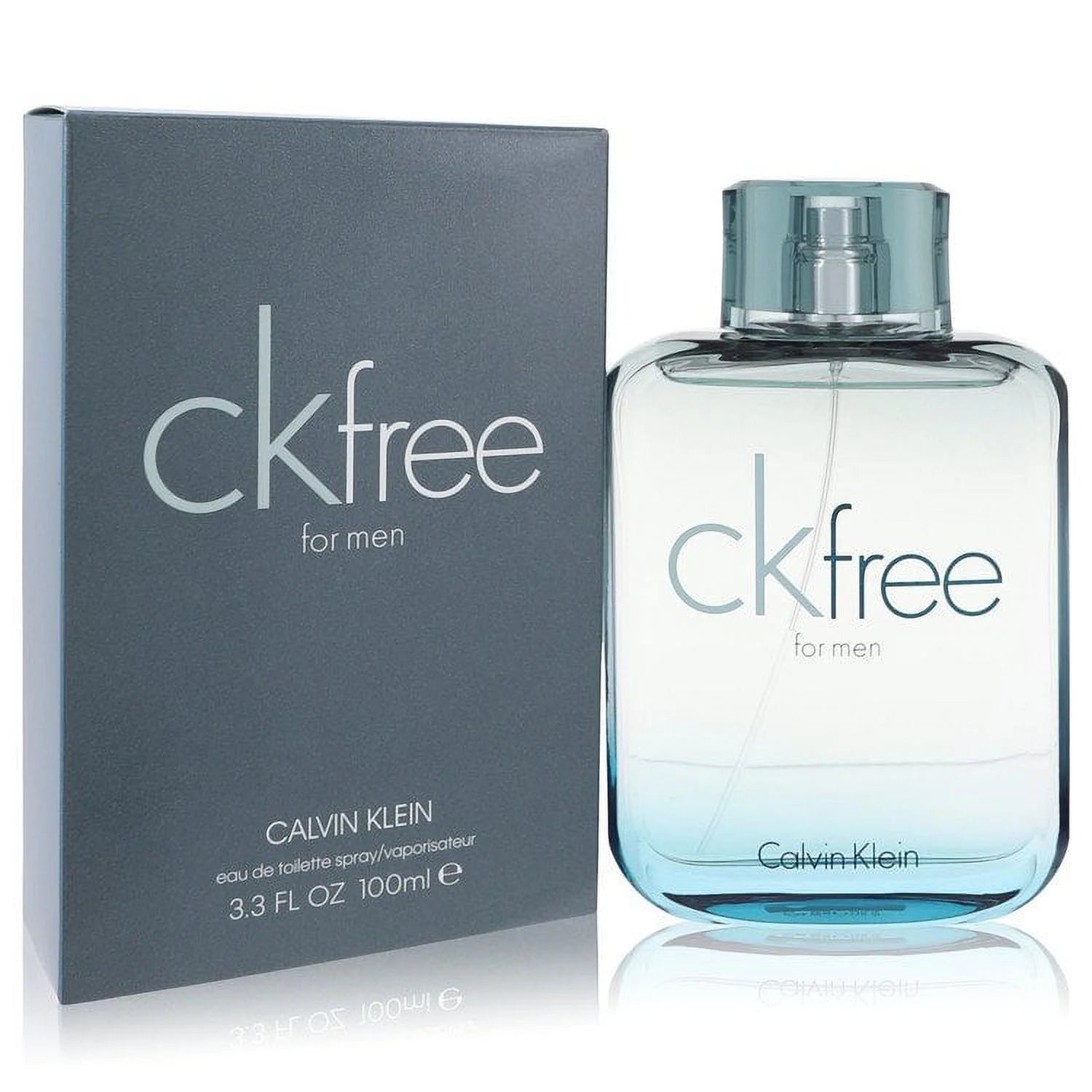 CK FREE FOR MEN CALVIN KLEIN EAU DE TOILETTE 3.4 FL OZ 100 ML