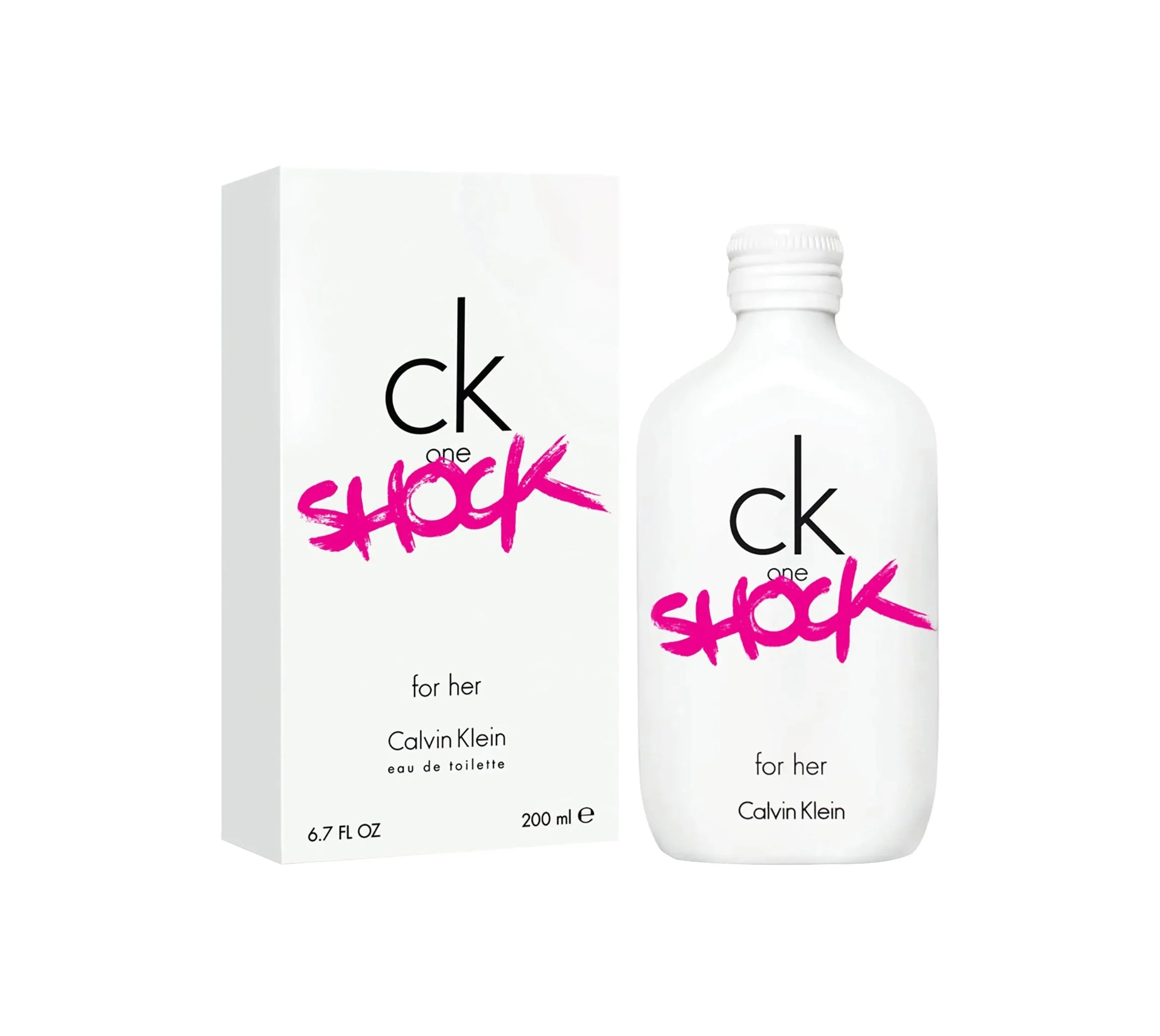 CK ONE SHOCK PARA ELLA Por CALVIN KLEIN EDT 6.7oz