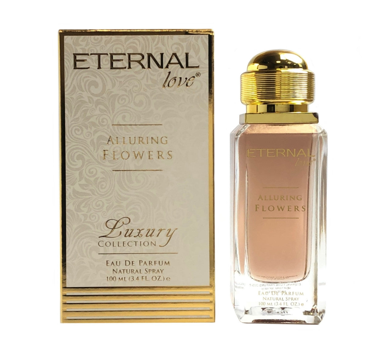 ETRNAL LOVE ALLURING FLOWERS EAU DE PARFUM 3.4 OZ/ 100 ML
