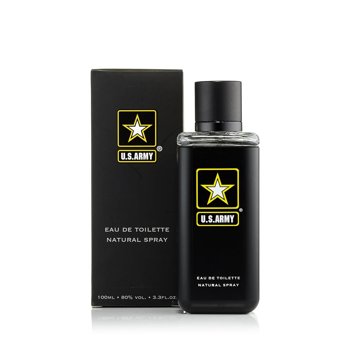 US ARMY BLACK EAU DE TOILETTE NATURAL SPRAY 3.3 OZ/ 100 ML