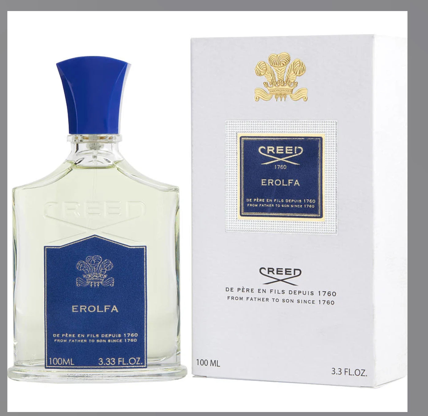 CREED 1760 EROLFA DE PERE EN FIL DEPUIS FROM FATHER TO SON SIN 1760