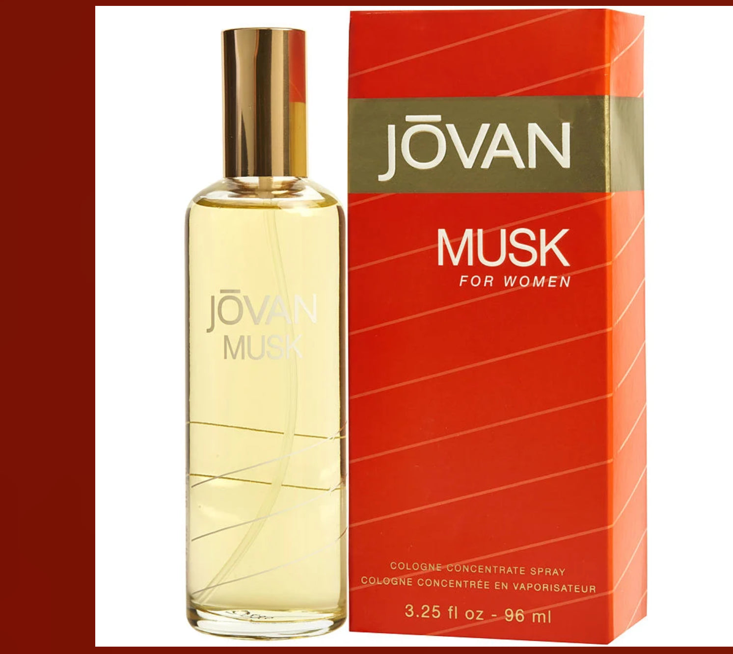 MUSK FOR WOMEN BY:JOVAN 3.0 OZ/ 100ML
