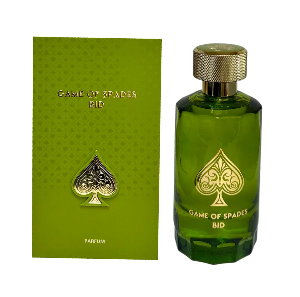 GAME OF SPADES BID PARFUM BY: JO MILANO 3.4 0Z/ 100 ML