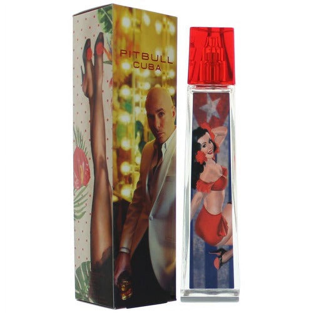 PITBULL CUBA WOMAN EAU DE PARFUM SPRAY 3.4 OZ/ 100 ML